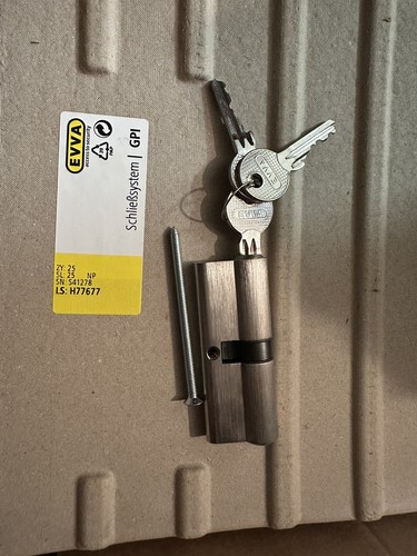 Evva schließzylinder 3 - schließzylinder,