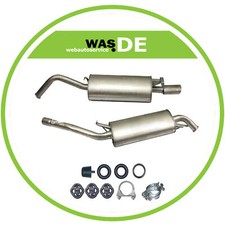 Auspuffanlage Auspuff Audi 100 & A6 (4A, C4) 2.0, 2.0 E & 2.4 D auch Avant
