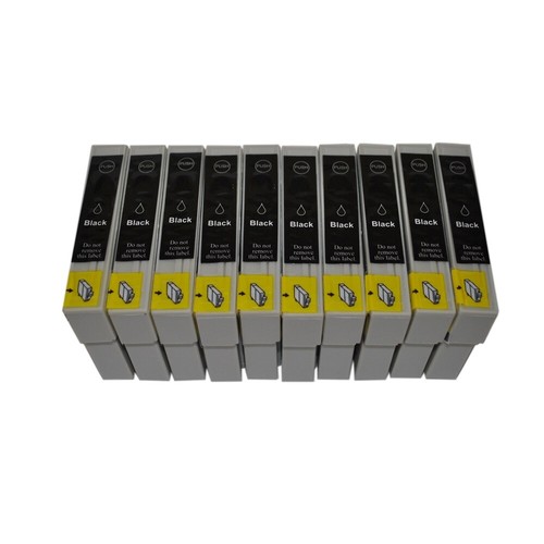 10x schwarze tinte - tinte, epson