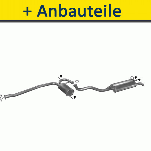 Auspuff auspuffanlage für - auspuffanlage,