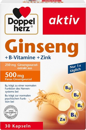 Doppelherz ginseng vitamine - ginseng, b-vitamine