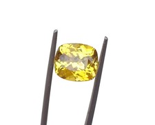 7 kt natürlicher gelber Sphen
