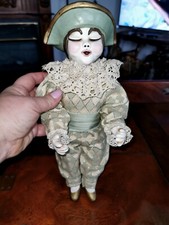 Thun Harlekin Puppe Commedia dell'arte Gräfin Lene Thun Bolzano Bozen Sammler Mi