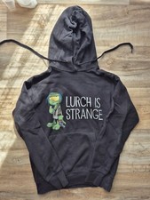 Gronkh Hoodie, Damen, Merchandise, Lurch is Strange, Gr. S, schwarz, Baumwolle