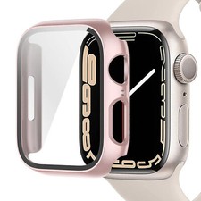 Hard Case für Apple Watch Series 1-9 SE 38-49mm Schutz Hülle 360° Cover Display