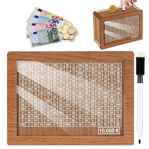 Spardose aus holz sparziel und - spardose,