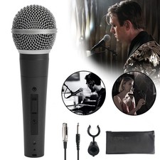 Dynamisches Mikrofon Set für Karaoke und Gesang mit Kabel DJ Handheld Mikrofon