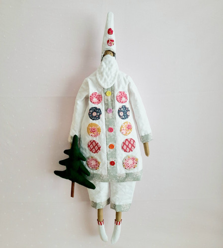 Weihnachtsmann 78cm weiß - weihnachtsmann,,