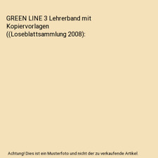 GREEN LINE 3 Lehrerband mit