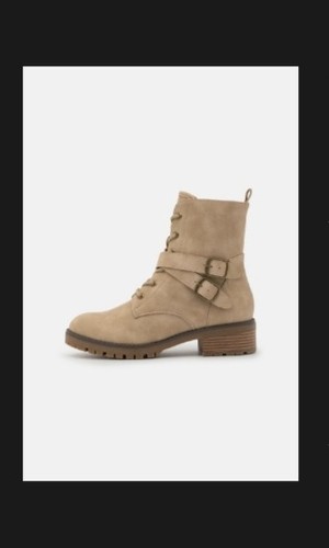 Stiefeletten beige 42 - stiefeletten, anna
