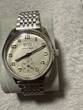 BWC Armbanduhr * COURAGE * SCHWEIZER MARKENUHR * Handaufzug * Nachlass *Uhr geht