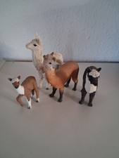 4-tlg. Schleich Set Tiere Lama