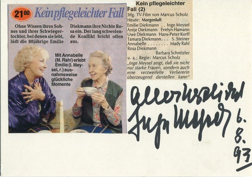 Inge meysel - meysel, (25)