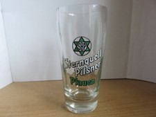 Sternquell Pilsner Facetten Bierglas,Emaille,DDR,VEB Sternquell-Brauerei Plauen