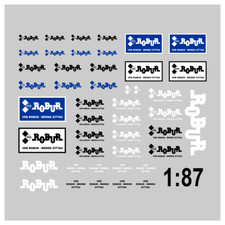 Waterslide Decal 1:87 Spur H0