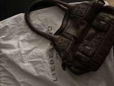 Liebeskindtasche Grau Leder