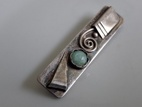 Artdeco brosche 900 - artdeco,, silber