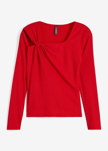 Langarmshirt mit cut out - langarmshirt, cut-out