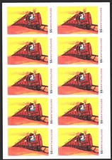 Bund FB  10 postfrisch, Folienblatt "Sonderzug nach Pankow - Udo Lindenberg"