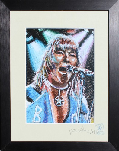 Brian connolly 70er - connolly, kunstdruck