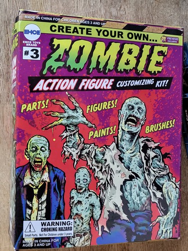 Create your own zombie figur - create,