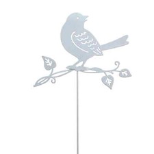 Blumenstecker Vogel Metall