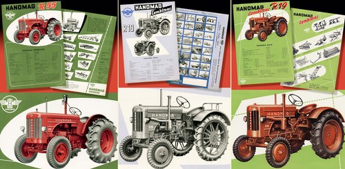 Hanomag r19 r55 traktor - r19, alte