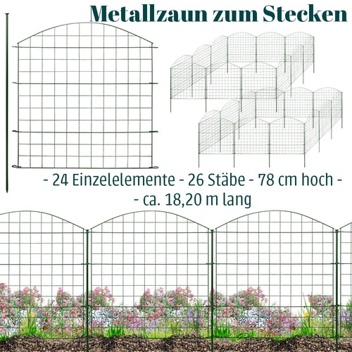 Zaun gartenzaun steckzaun - gartenzaun,