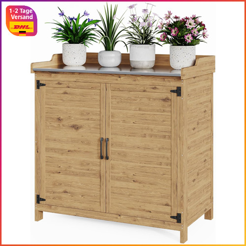 Pflanztisch mit unterschrank - mit,