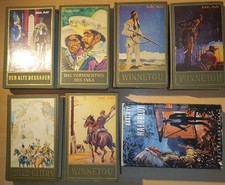 7 Bücher Karl May Verlag Bamberg 1950er und 1960er Jahre, gut erhalten