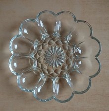 Anchor Hocking Presence Glas Servierplatte für gefüllte Eier Vorlageplatte Glas