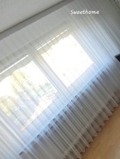 Store aus Tüll mit Wellenband