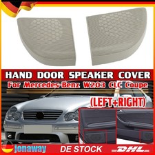 Lautsprecher Abdeckung Blende Für Mercedes-Benz C W203 Coupe Rechts +Links Grau^