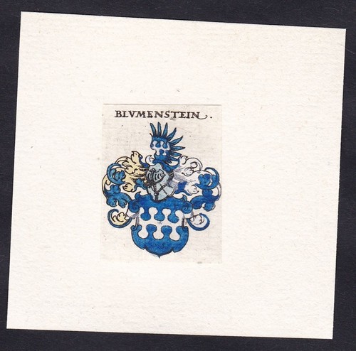 Blumenstein wappen coat - blumenstein,
