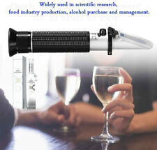 Alkohol 0-80% Refraktometer Alkoholmeter für Spirituose Destillierte Getränke de