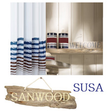 Textil Duschvorhang Susa