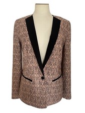 Maison Scotch Star de La Saison Blazer Jacke Muster Conleys Gr. 1 36 Neu Boho 