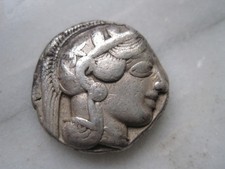 Tetradrachme, Greek ,Attika ,Eule,Athene ca. 420 v.C.  16,9 g 24 mm