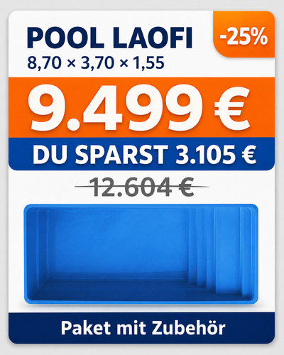 Gfk pool 7x3 7x1 - gfk,
