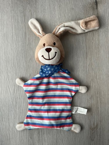 Schmusetuch hase gestreift - hase,