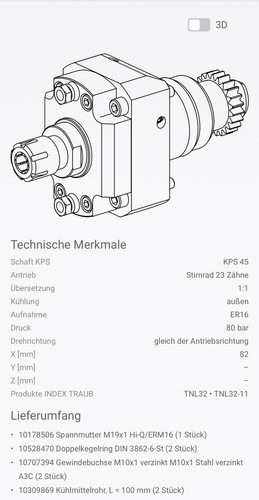 Index traub tnl - traub, 32