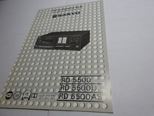 Sanyo RD 5500/5500U75500AS