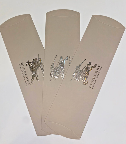 Burberry geschenkverpackung - 3x,