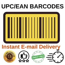 20,000 UPC Code Numbers