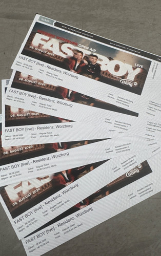 Fast boy fastboy tickets - fast,