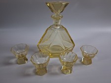 Likörset Karaffe  4 Gläser -