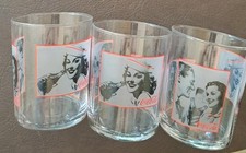 Coca Cola Nostalgie Gläser 3er Set Whiskey Cola Glas Becher  Selten Vintage
