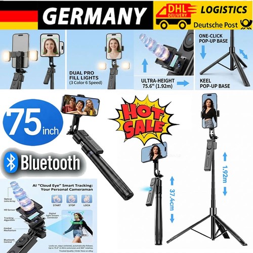 Auto face tracking stativ - auto, –