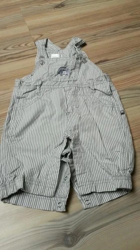 Gestreifte dünne latzhose - gestreifte,