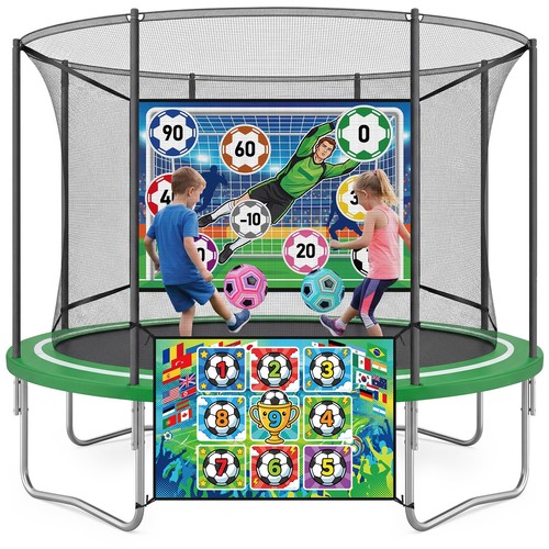 Trampolin fußball spiel - trampolin,